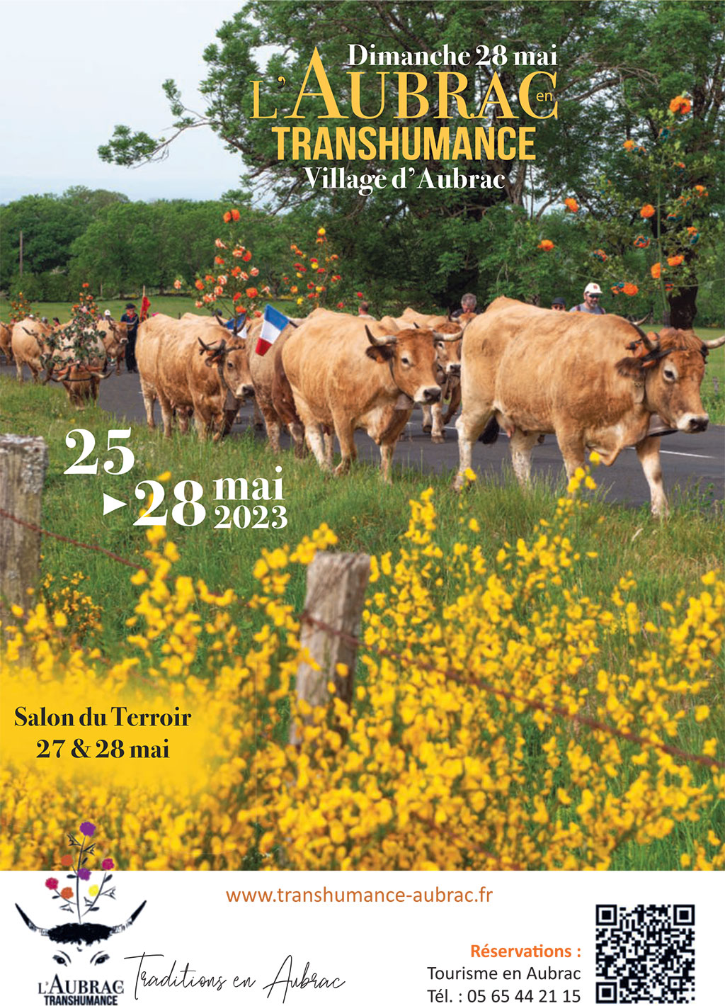 La transhumance d'Aubrac Parc naturel régional de l'Aubrac