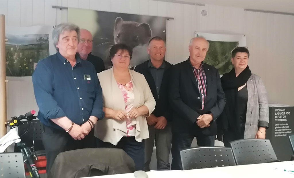 Signature de la Convention Parc/Chambres d'Agri/OS Aubrac - PNR Aubrac