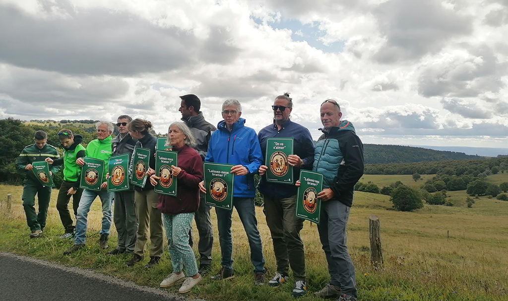 Campagne de sensibilisation "Quand on arrive en Parc" - PNR Aubrac