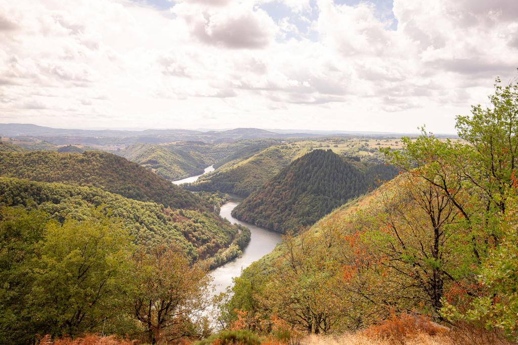 Vallée du Lot depuis Fombillou - B. Colomb PACT Aubrac